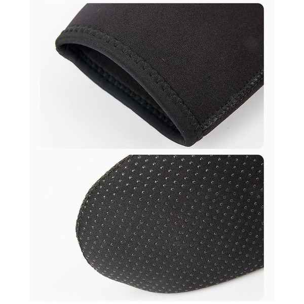 Neopren Sokker 3mm Strand Vandtætte Sokker Vand Støvler Sokker Til Dykning Svømning Surfing Snorkling Vade Kajak Rafting black no straps XS (35-37)