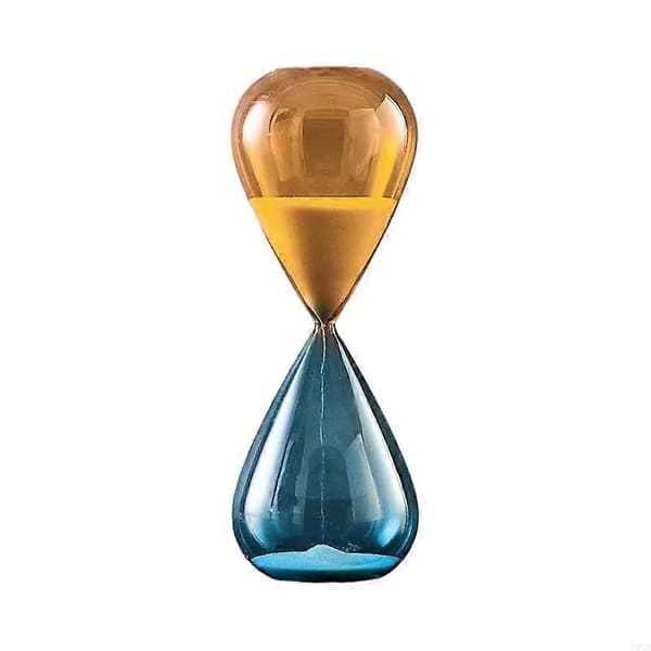 【BQ】Iøjnefaldende timeglas-timer 10 15 30 minutter Mode sandtimer til boligindretning og meditationer - 30 minutter 30 minutes