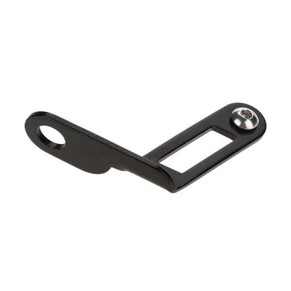 ZTTO Slidstærk Aluminiumlegering Cykel Konkurrence Nummerpladeholder Sort