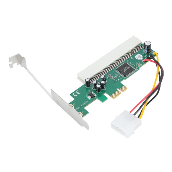 ST41 PCI E x1 til PCI 2.5GHz Adapterkort ASM1083 PCI Express x1 til PCI 32Bit Riserkort