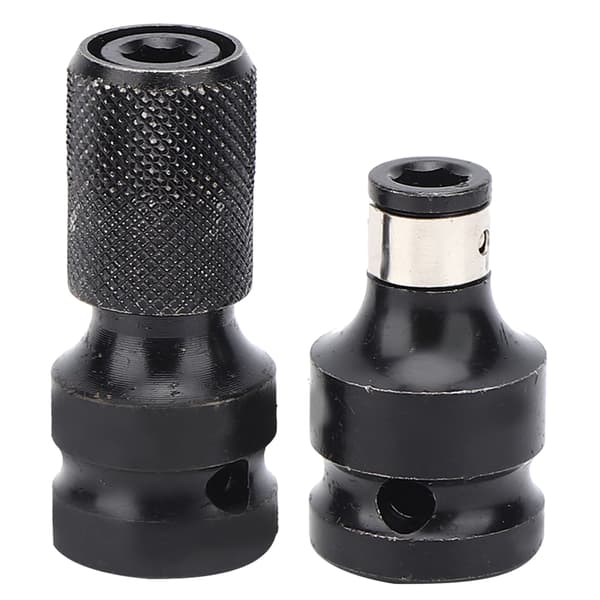 1/2 1/4 Tommers Sekskantskaft Chuck Socket Adapter Konverteringssett