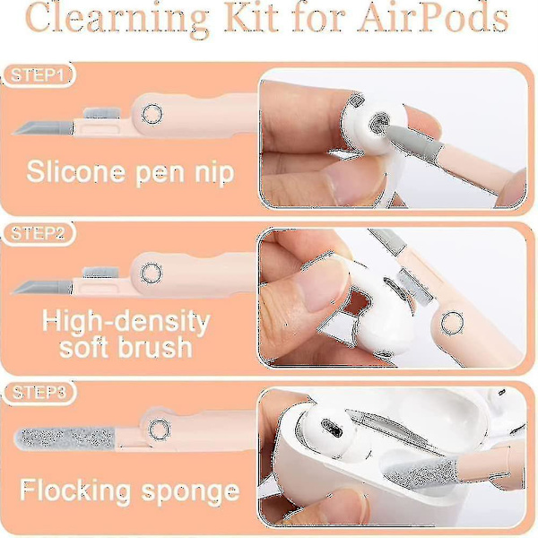 7-i-1 Electronics Cleaner Kit - Tangentbordsrengöringssats, bärbart multifunktionellt rengöringsverktyg