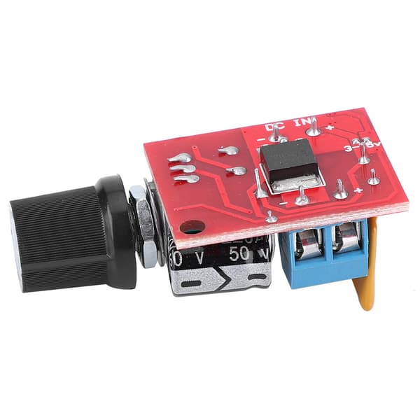 Mini DC Motor Kontroller PWM 3V/6V/12V/24V/35V Hastighetsreguleringskontroller 5A