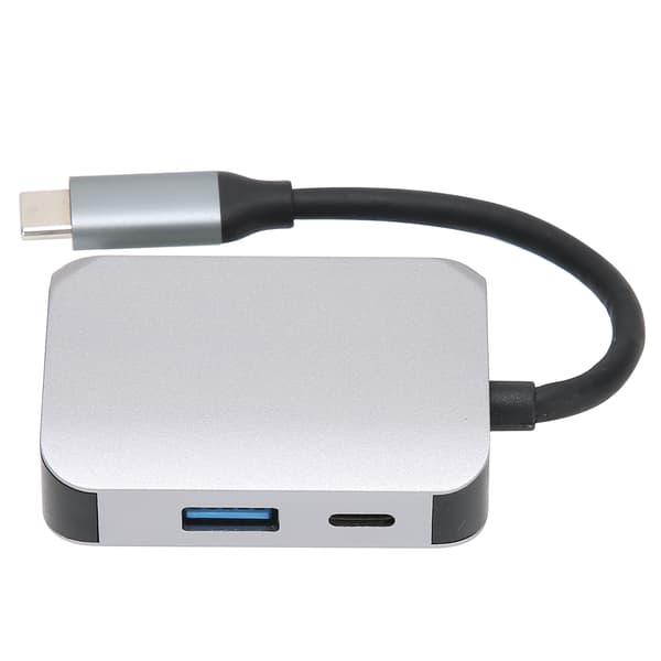 3-i-1 Typ-C Dockningsstation Typ-C till HD Multimedia Interface/USB 3.0/PD-adapter