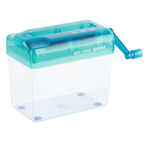 Mini manuell skrivebordsmakulator med antiskli-puter