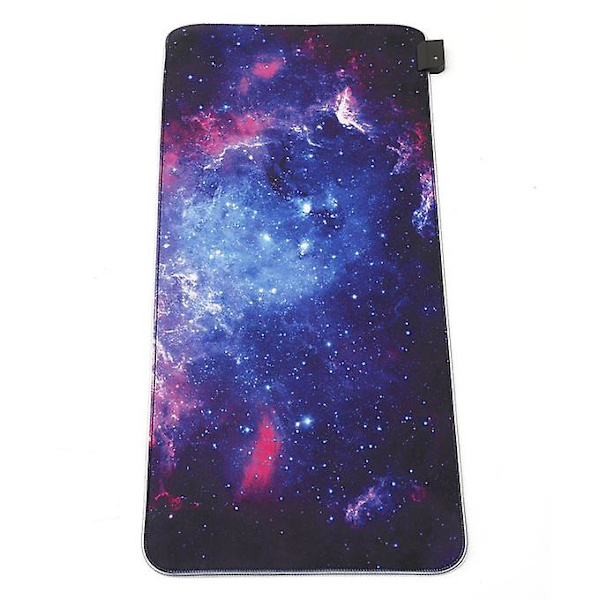 Stora 14 färgglada LED-belysning Rgb Gaming Mouse Pad Mat Anti