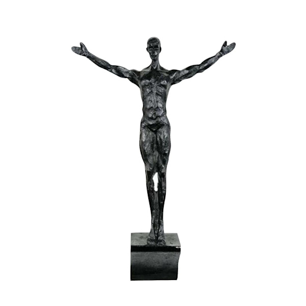 Bergsklättring Karaktär Skulptur Vägghängande Bakgrund Vägg Utomhussport Dekoration Konst Kreativt Hängande Klätterstaty Xinda D