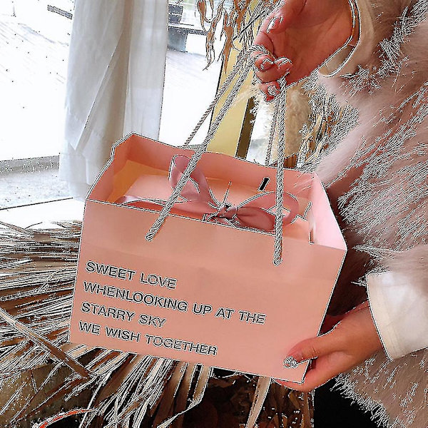 Presentförpackning Bröllopsmaterial Fest Godislåda Baby Shower Papper Chokladaskar Bronzing Packaging Boxes Green Pearl L 8.5x8.5x10cm