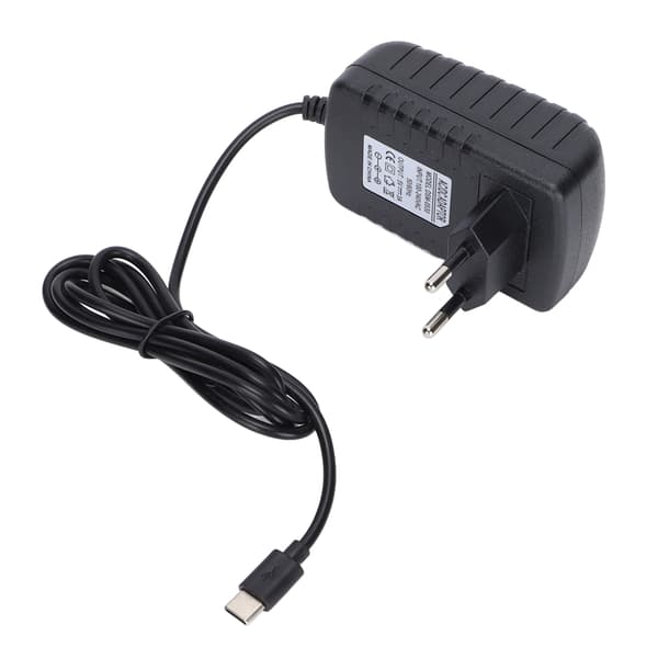 Virtalähde Raspberry Pi 4 TypeC 5V 3A Ylijännitesuojalla, 100–240 V (EU-pistoke)