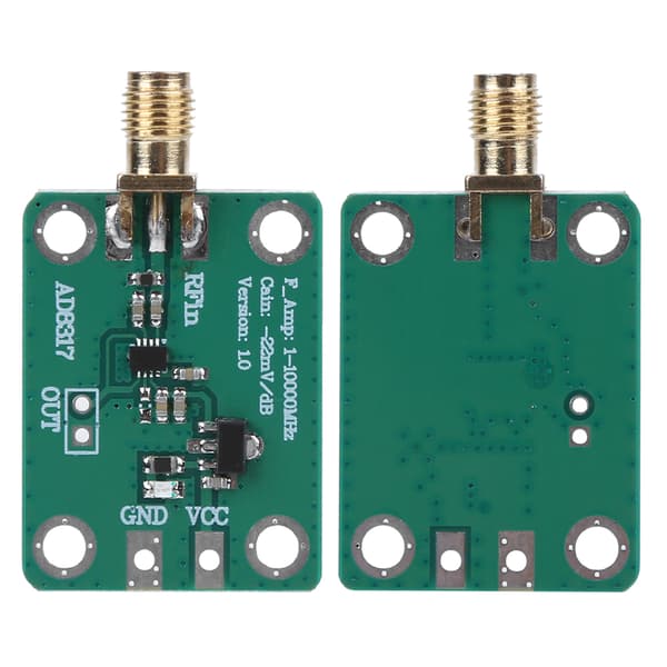 AD8317 Logaritmisk Detektor RF Signal Log Output Effektmåler 1MHz til 10000MHz Controller