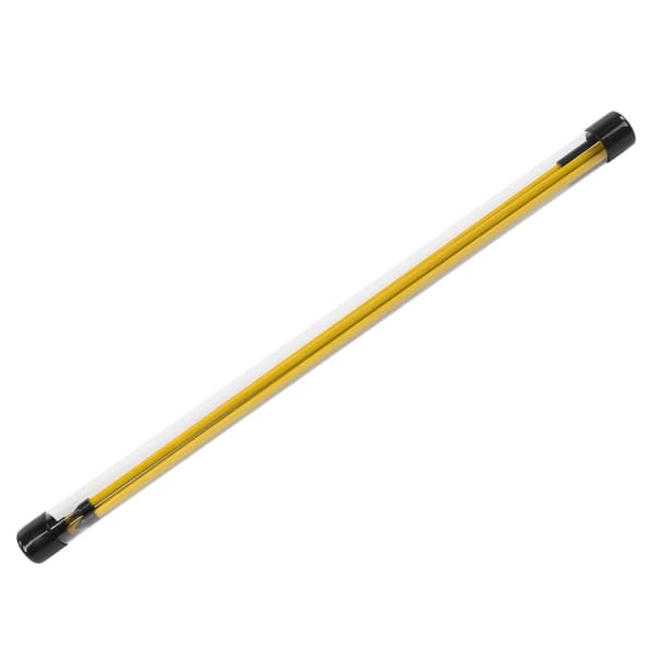 Sammenleggbare Golf Alignment Sticks i Glassfiber, Gul, 2 Seksjoner, Retningsindikator