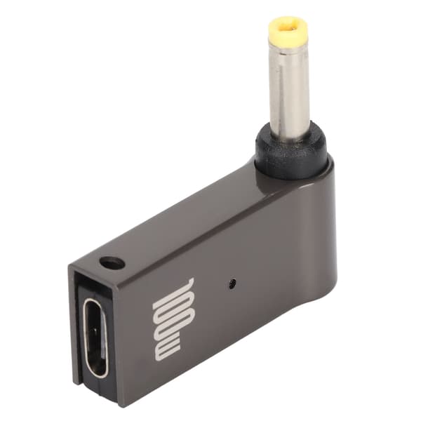 Typ C PD-konverter til bærbar computer - lille, let, 100W, Smart Chip - 4,0x1,7 mm til typ C