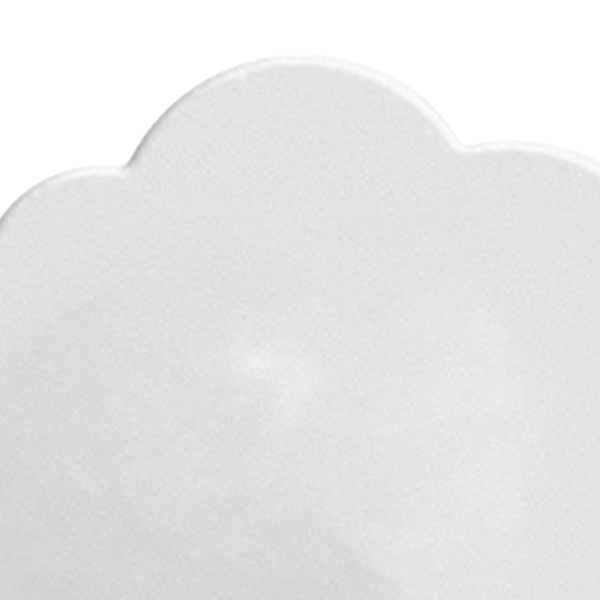 Cloud Musemåtte Håndledsstøtte Memory Foam Forhindrer Glidning Ergonomisk Håndledsstøtte til Computer Laptop PC Gaming Hvid