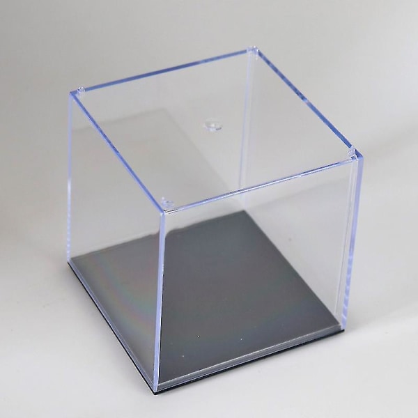 Akryl Plast Display Case Box Klart dammtätt skydd för modeller