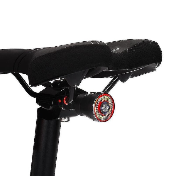 Ip65 Smart Cykelbremse Baglygte, Usb Genopladelig Night Riding Safety Light