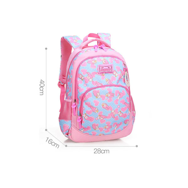 Söt ryggsäck för flickor Vattentäta ryggsäckar med skolväskor med dragkedja i pärlkedja