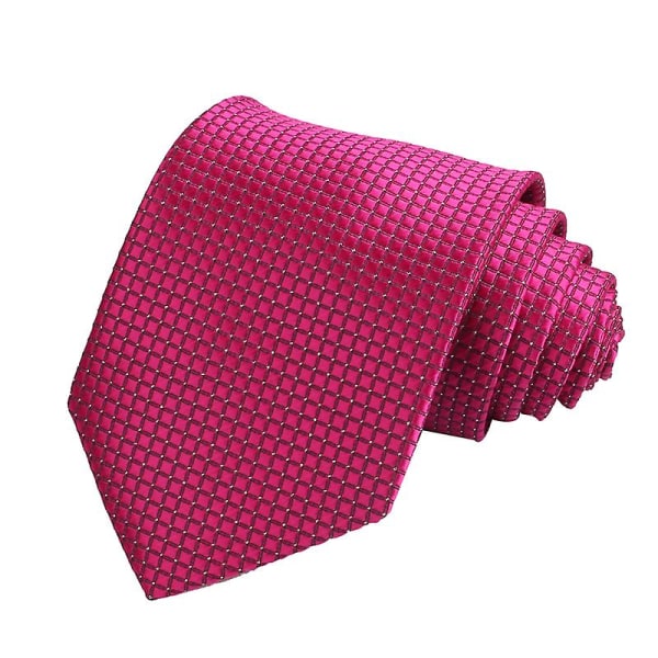 Klassiske plaid halsbånd til mænd Casual jakkesæt Slips Gravatas Stripe Blue Herre slips til business bryllup 8 cm bredde mænd slips LD27201
