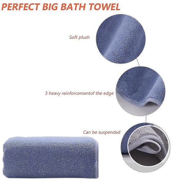 Svetthandduk - Supermjuk och absorberande - Miljövänlig 100 % bomull Träningshandduk Yogahandduk 110x32cm Light gray