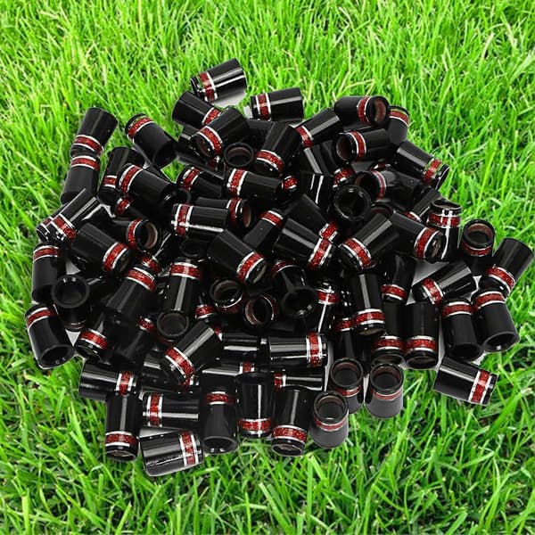 【BQ】10 st Slitstarka Golf Ferrules Lättvikt Kompakt Glitterdesign Golf Järn Ferrule för Sport-Perfekt Blue