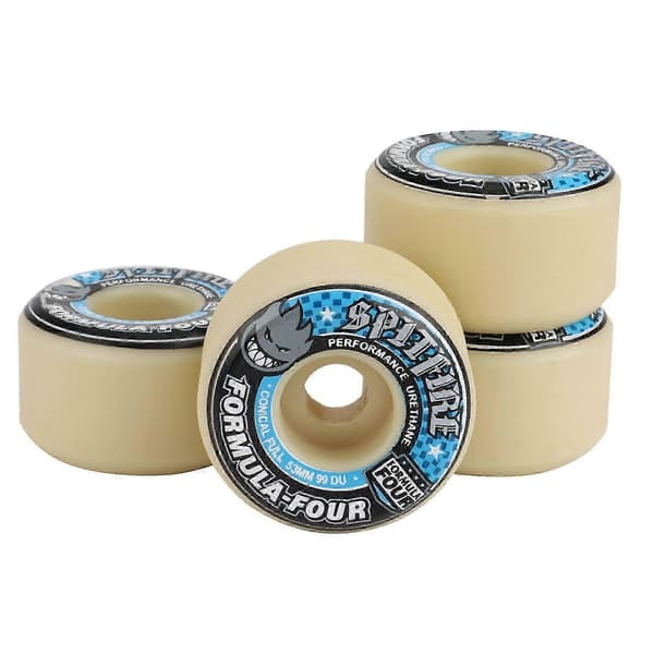 【BQ】Spitfire Wheels Street Brushing Hjul Dance Board Hjul Spitfire Skateboardhjul Blue