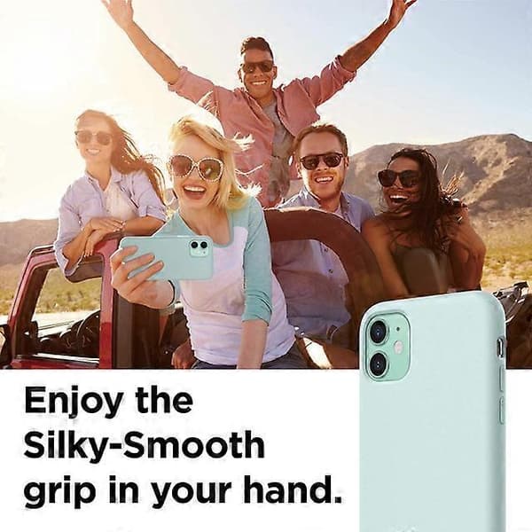 Mobildeksel kompatibelt med iPhone 11 Light Green