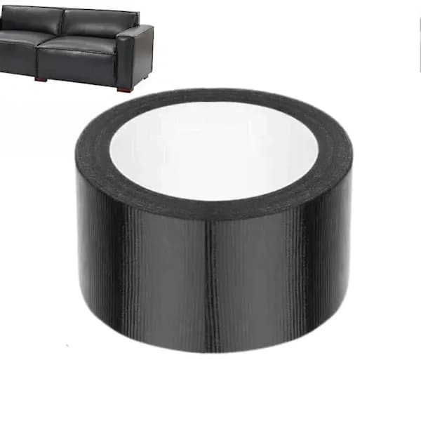 【BQ】Lædertape til møbler, vandafvisende klipbar lap, rivefast 5m x 5cm til sofa, bilsæder og industriel brug
