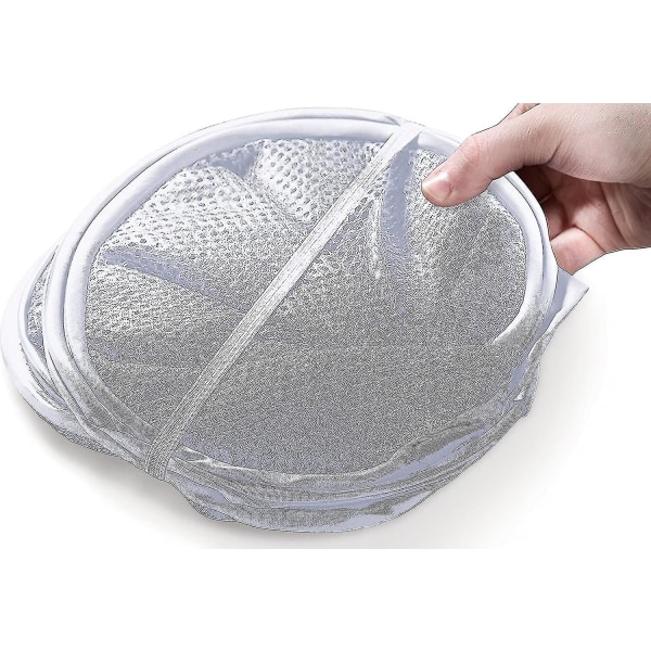 Mesh Popup Laundry Hamper - Portable, Collapsible For Storage.