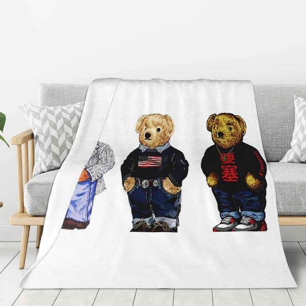 Bro Polo Bear Teppe Sofa Klimaanlegg Teppe Tupperware Teppe Fortykket Teppe Sofaseng Stue Teppe 40\"X30