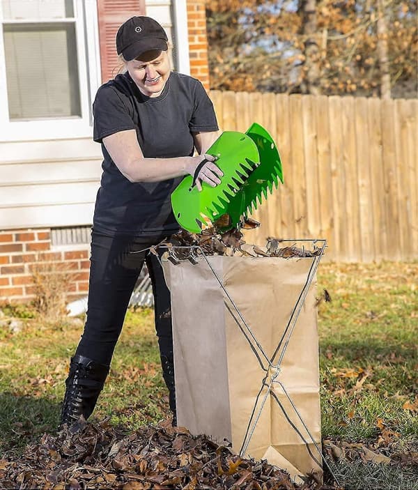 【BQ】Lawn Claw - Enkel og holdbar havehåndrive og løvopsamler i plast