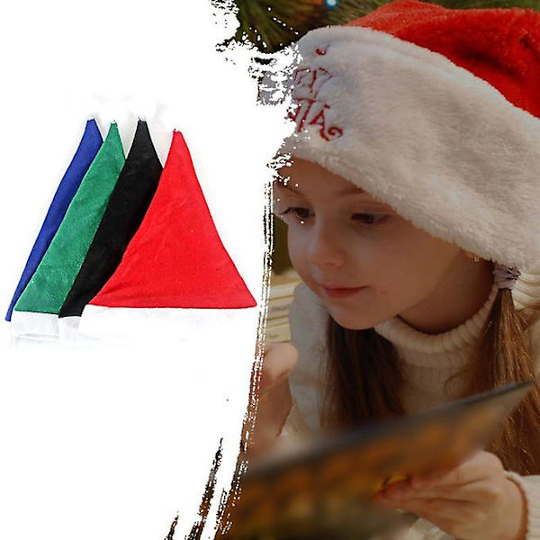 Julhatt Vanlig non-woven Vuxen Barndekorationer-grön-