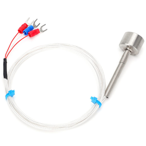 PT100 Magnetisk Temperatursensor Vandtæt Adsorption Termistor -60 til +150℃ (3 meter)