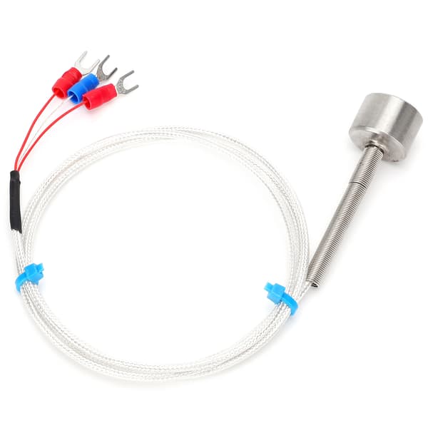 PT100 Magnetisk Temperatursensor Vanntett Adsorpsjon Termistor -60 til +150℃ (3 meter)
