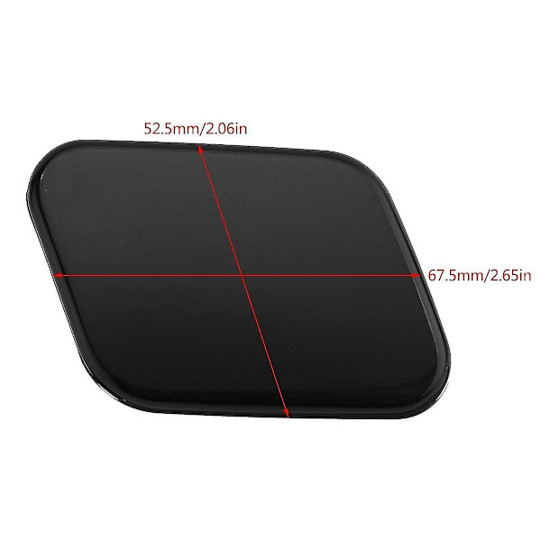 Bil Fram Höger Vänster Strålkastare Cap Cover med Nissan Qashqai J10 2007-2010 Right and Left