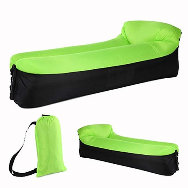 Voksen strand loungestol Hurtig sammenfoldelig campingsovepose Vandtæt oppustelig sofataske Lazy Camping soveposer Air Bed