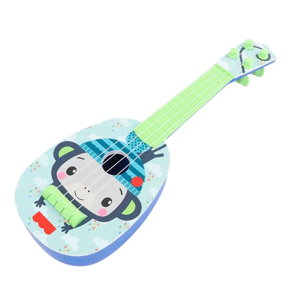 Ukuleleleksak för barn 4 strängar Utmärkt ljud Simulerad gitarr Musikinstrument för nybörjare Typ 2