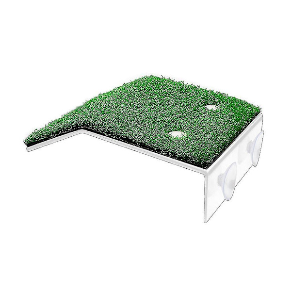 Simulering Græsskildpadde Crawler Tagterrasse Skildpadde Pool dekoration tilbehør