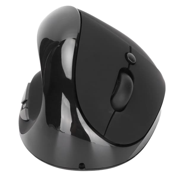 Langaton Latautuva Pysty Ergonomisen Hiiri PC:lle - Musta