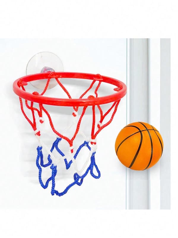 【BQ】Lite basketballsett koordinert håndledd solid gummi elastisk ball Barnetrening Skytespill Bordspillleketøy