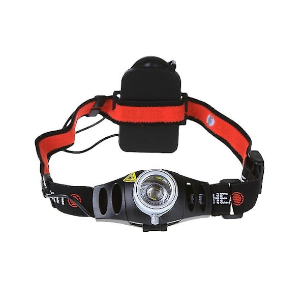 Led hodelykt Justerbar 500 Lumen Superlys hodelykt med 2 lysmoduser for løping Fottur Camping Lesing Fiske Jakt Jogging
