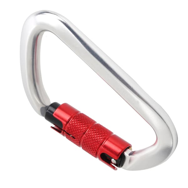 D Ring Karbinhake Automatisk Lås Aluminiumlegering Klättring Vandring Säkerhetskrok Utomhusutrustning