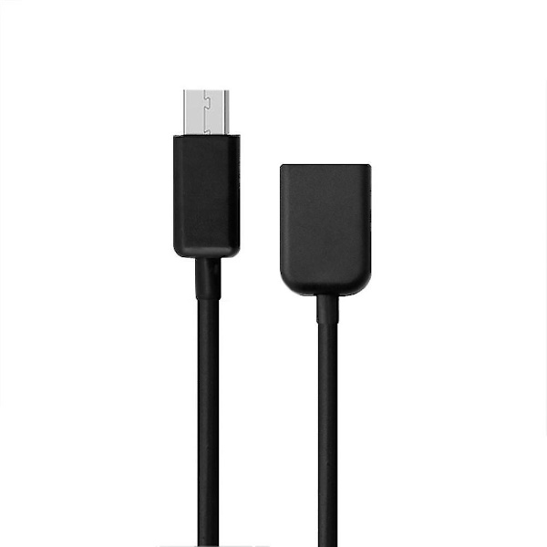 1 m Micro USB uros-naaras jatke data Otg laturin kaapeli Samsungille