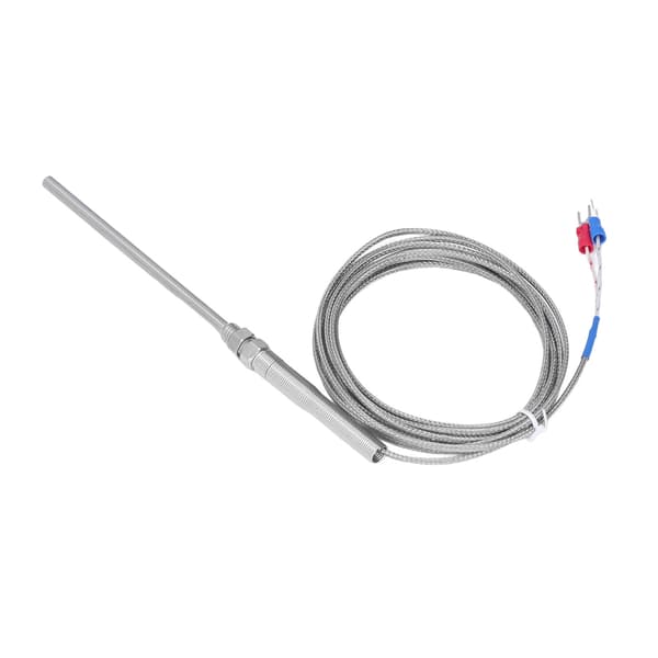 BERM Termoelement K Typ Temperatursensor 100mm Sond 0‑400℃ Tillbehör för Mätning