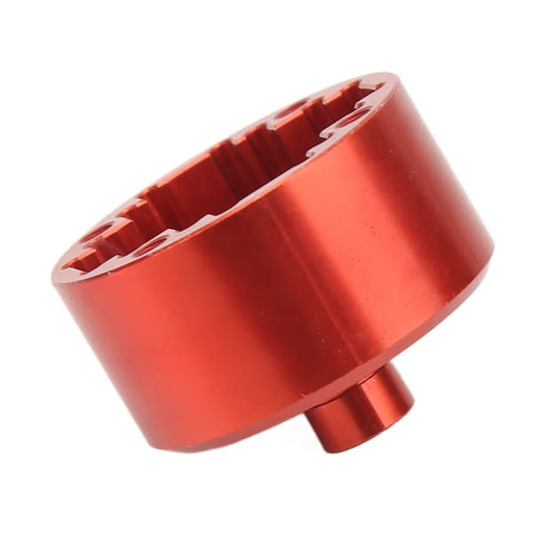 ARRMA 1 7 1 8 Serie Spiral Forreste Bageste Aluminiumslegering Diff Sæt Reservedele Rød