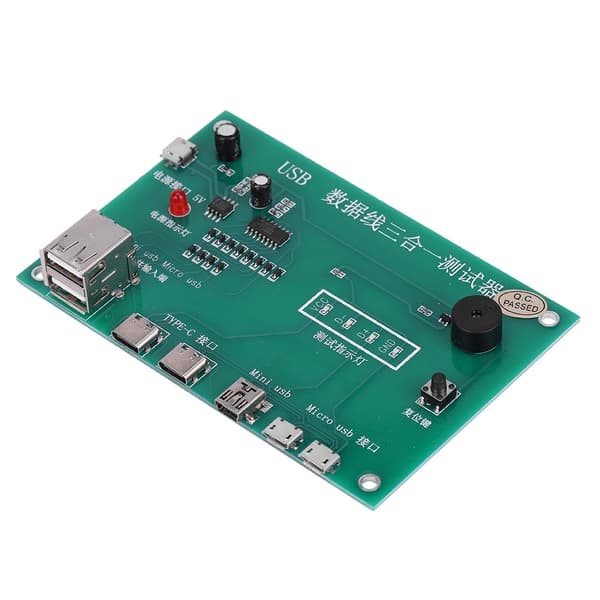 Tarkka 3-in-1 USB-kaapeli Triad-testaaja