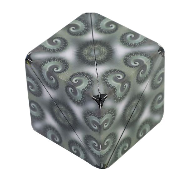 3d Magnetic Cube Surfer Anti-stress pussel för barn Magic Mind Game for Brain Teaser Tree pattern