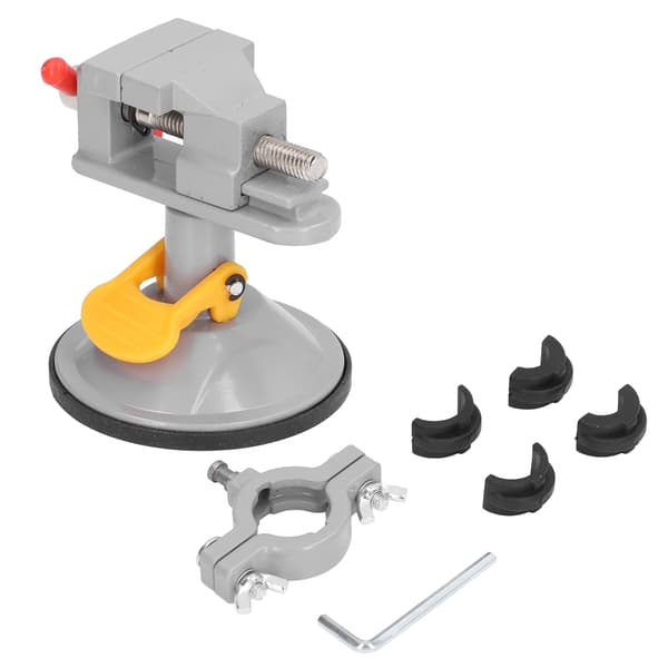 Mini Sugkopp Skruvstäd för DIY Smyckessnideri Klockreparation