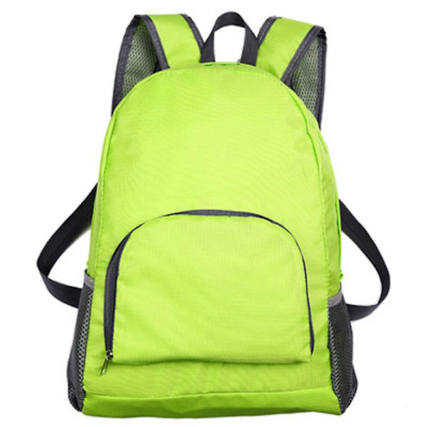Outdoor Bag Vanntett Sports Ryggsekk Multifunksjonell ryggsekk Herre Camping Bag Lett Sammenleggbar Kvinner Reiseryggsekk GN
