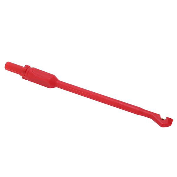 J.30036 Multimeter Piercing Probe med 4 mm plugg Bilreparation Testhook Krets Testnål Röd