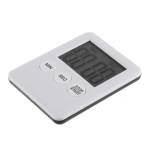 Liten magnetisk kjøkkentimer Digital Cooking Timer Stor LCD-skjerm