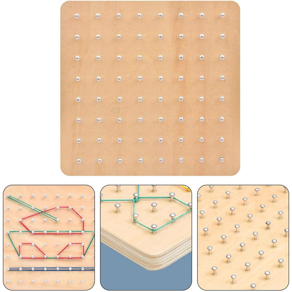 Boards For Classroom Geoboard Småbarn Treleker Utdanningsleketøy For Barn